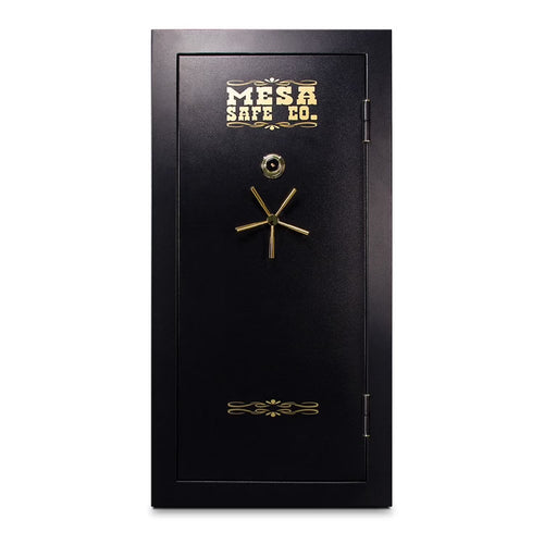 Mesa Safe MBF7236C-P Fire Resistant X-Large Security Safe with Mechanical Dial Lock, Black