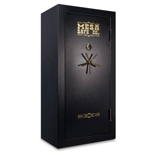 Mesa Safe MBF7236C-P Fire Resistant X-Large Security Safe with Mechanical Dial Lock, Black